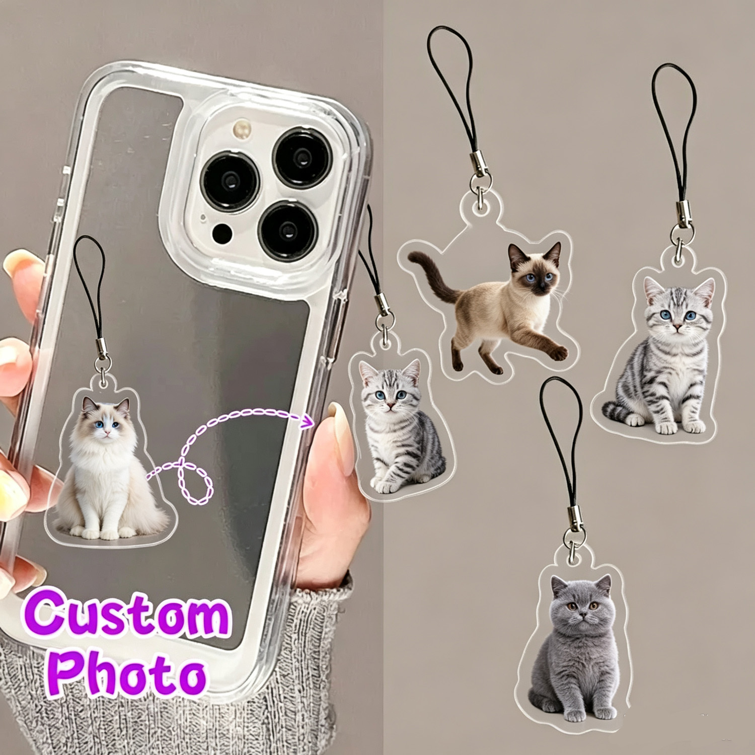 Custom Pet Portrait Phone Pend - Pet Portrait Custom review and price