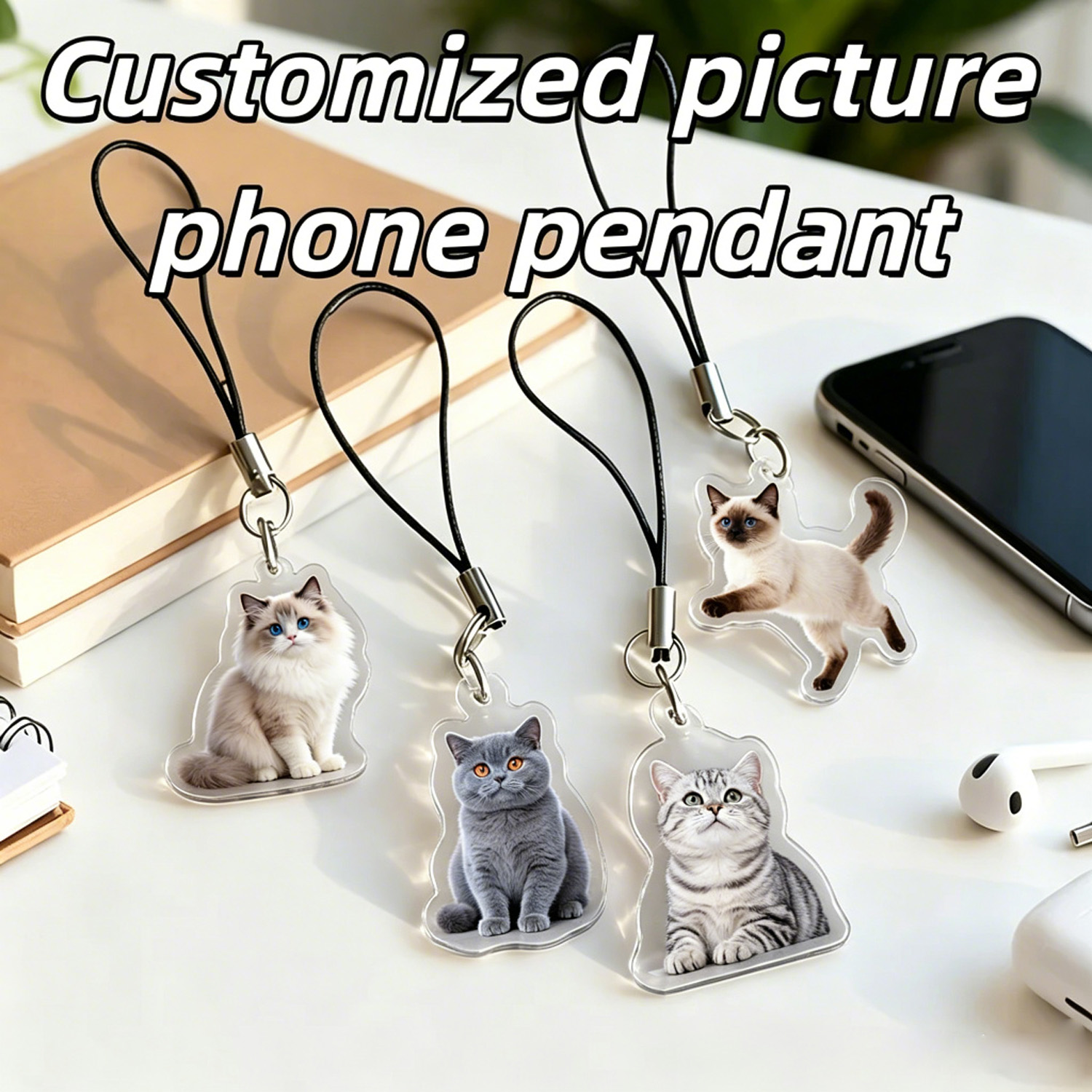 Custom Pet Portrait Phone Pend - Pet Portrait Custom review and price