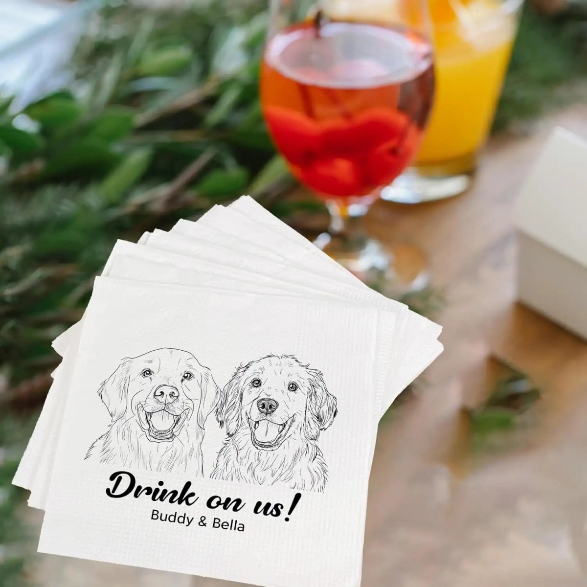 Custom Pet Portrait Cocktail N - Pet Portrait Custom review and price