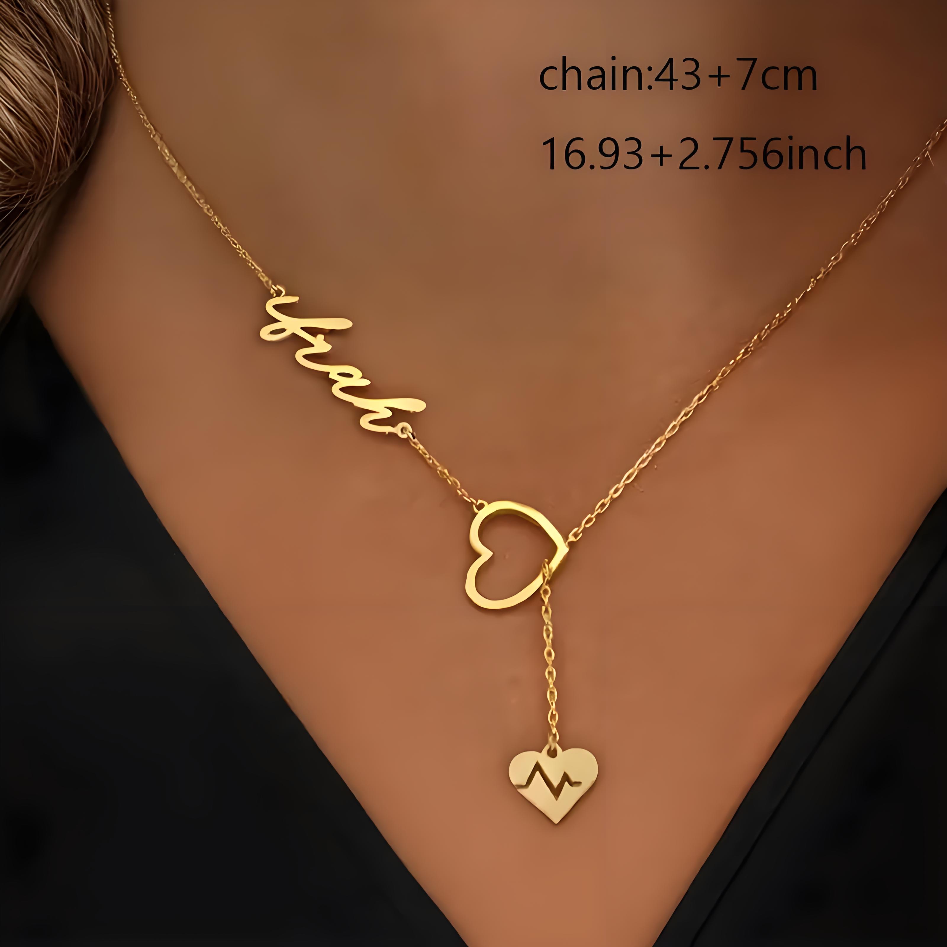 Personalized Couple Heartbeat  - Birth Flower Necklace review and price
